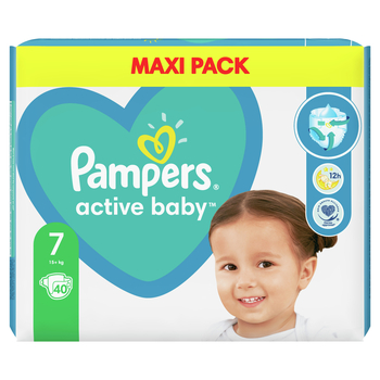 pieluchy pampers 7 do 17 kg