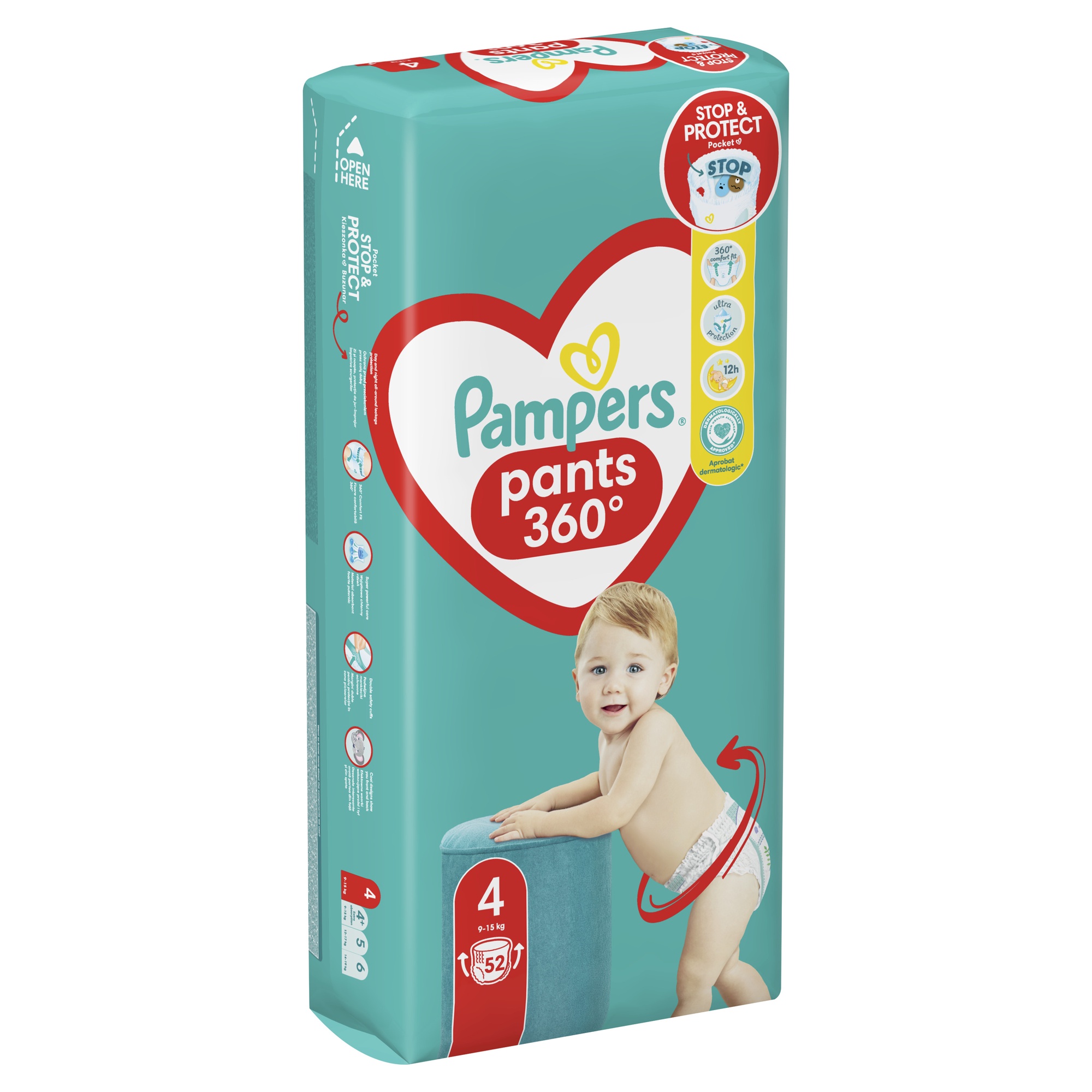 pampers 104 szt