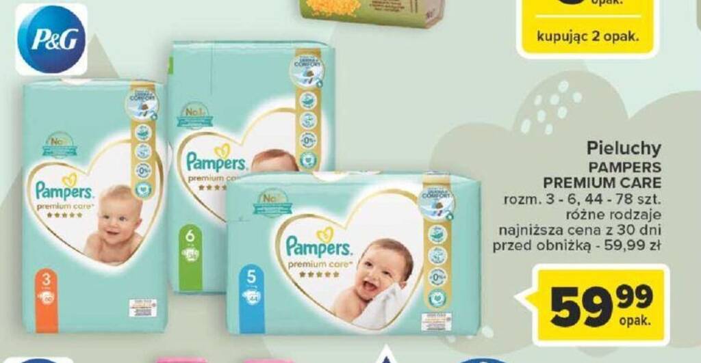 pampers cena 4 sztuki