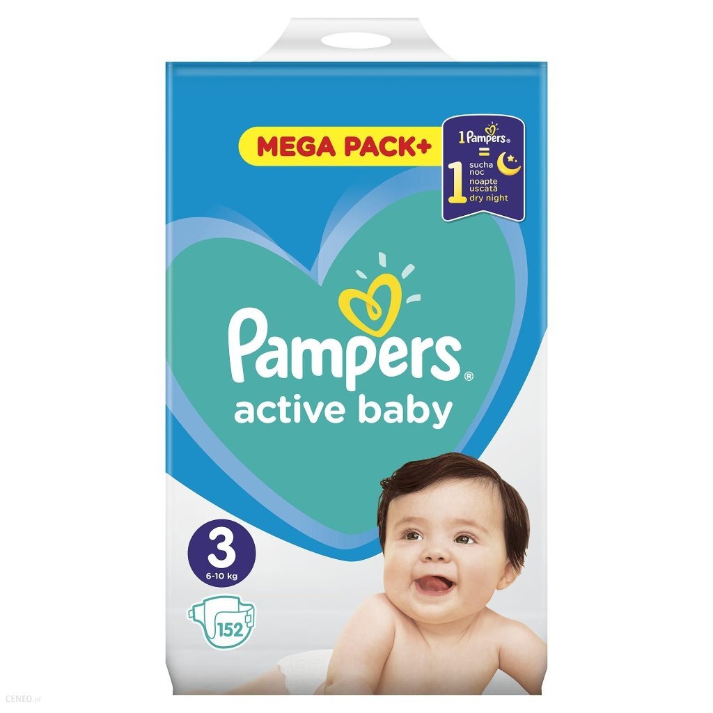 pieluchy pampers na cały miesiąc