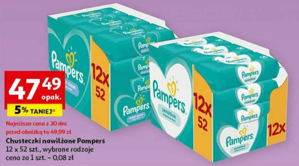 pampers change