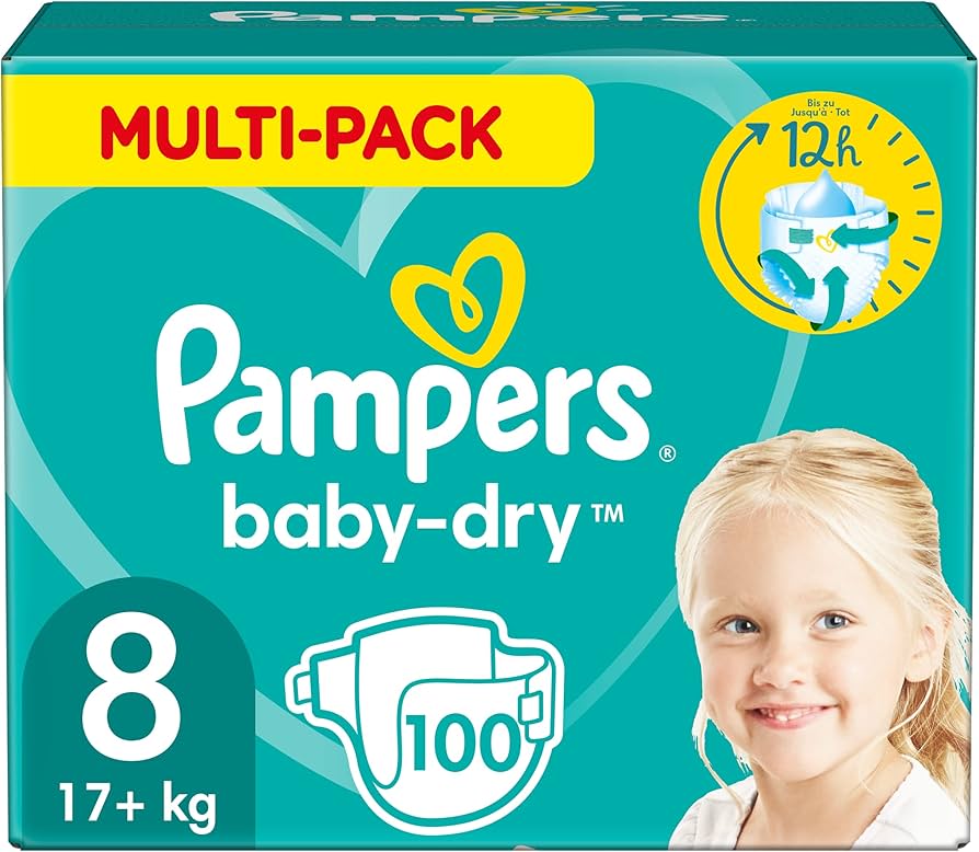 mega box pampers size 1