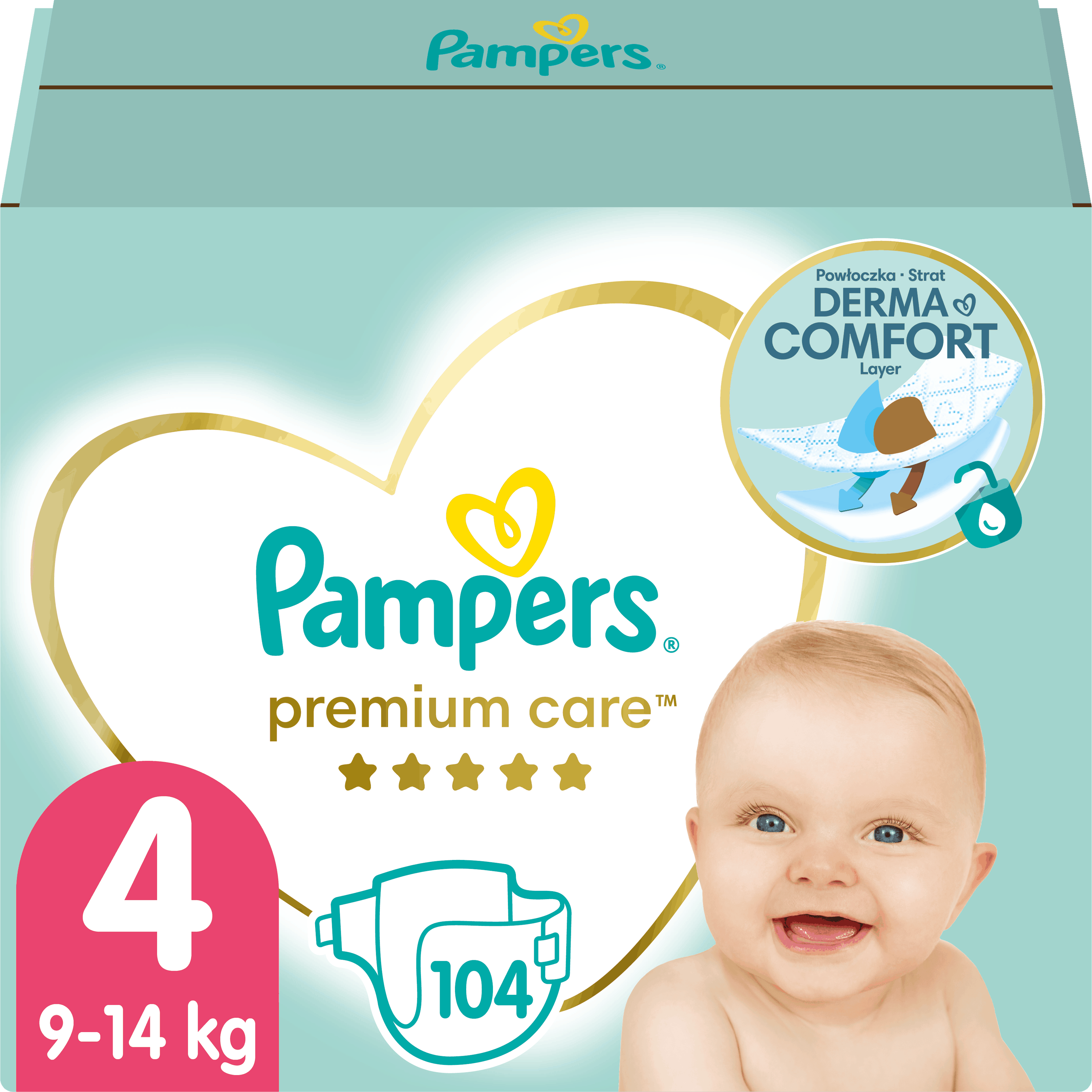 pampers premium care a zwykle