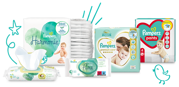 pampers baby care