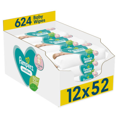 pampers chusteczki mokre 64 szt