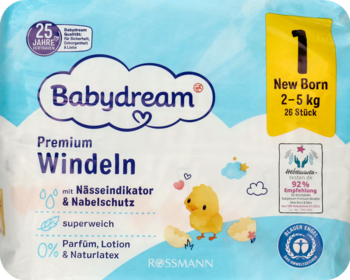 rosmann pieluszki pampers premium care 3