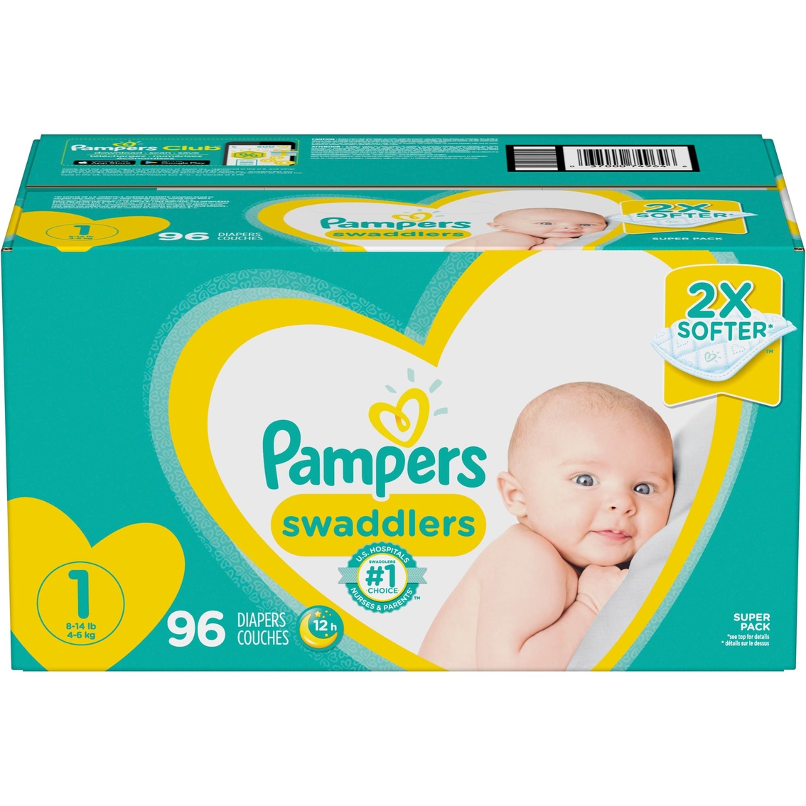 pampers 1 a 2