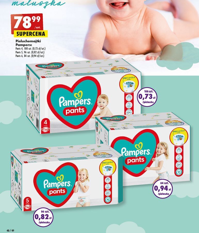 pampers premium care skłąd