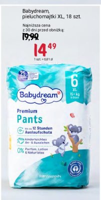 pampers 3 pieluchy promocja rossmann