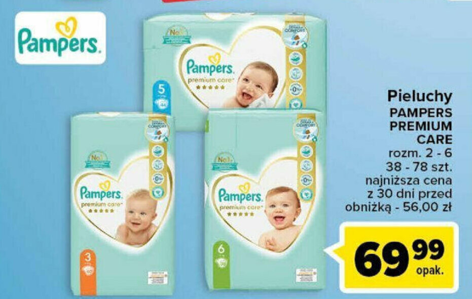 biedronka pampers pieluchomajtki 5