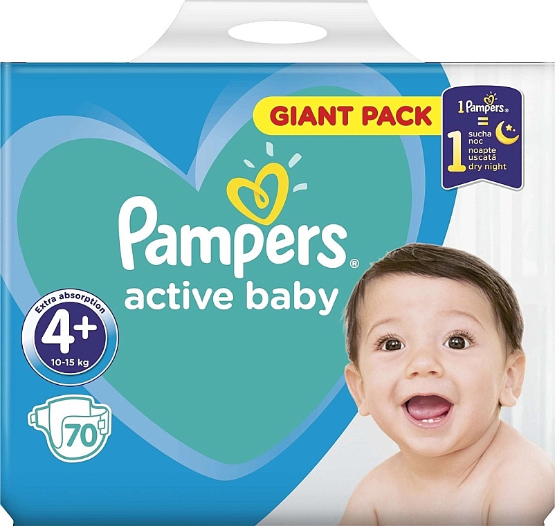 chusteczki pampers z zamknięciem