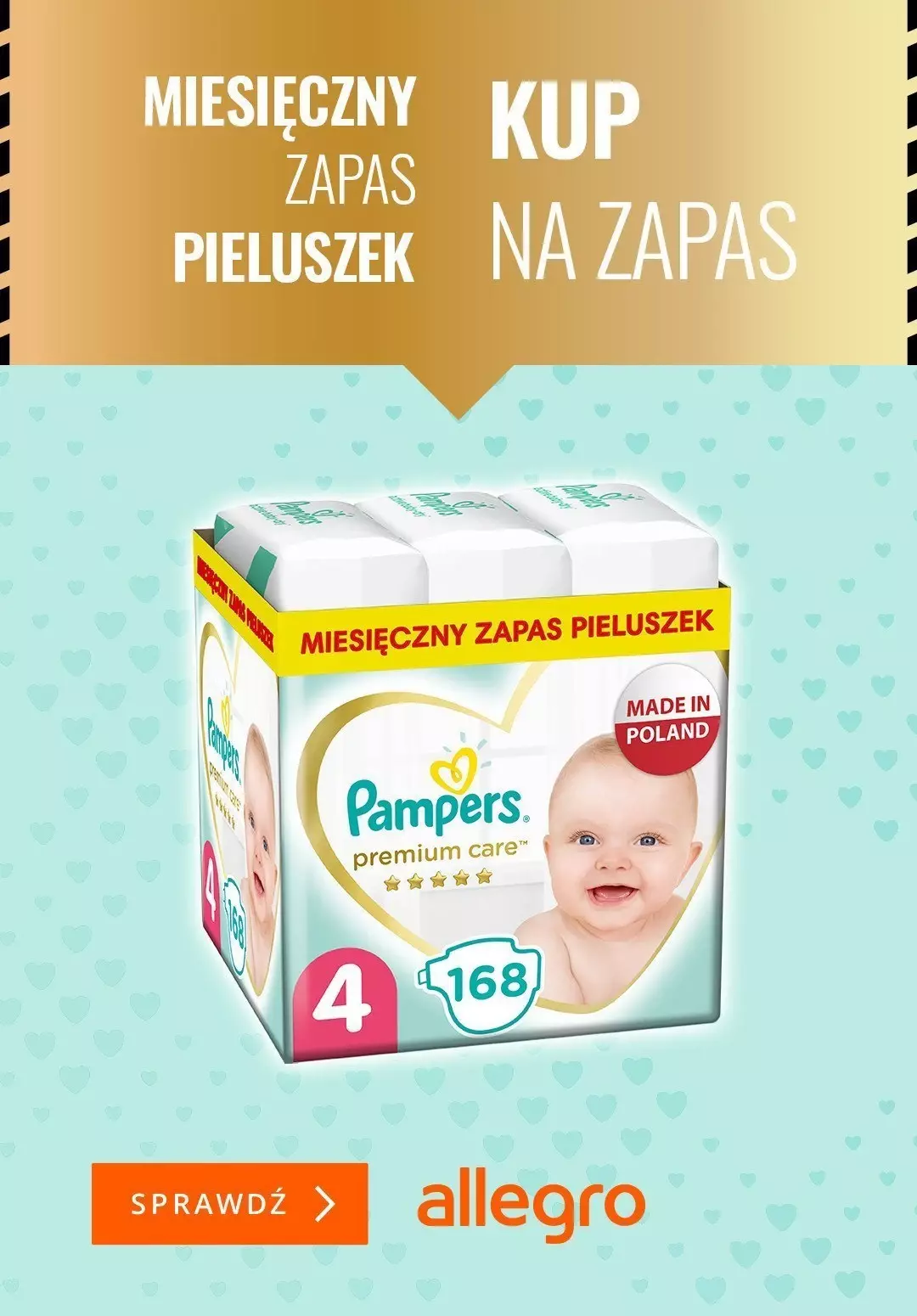 pampers 4 site allegro.pl