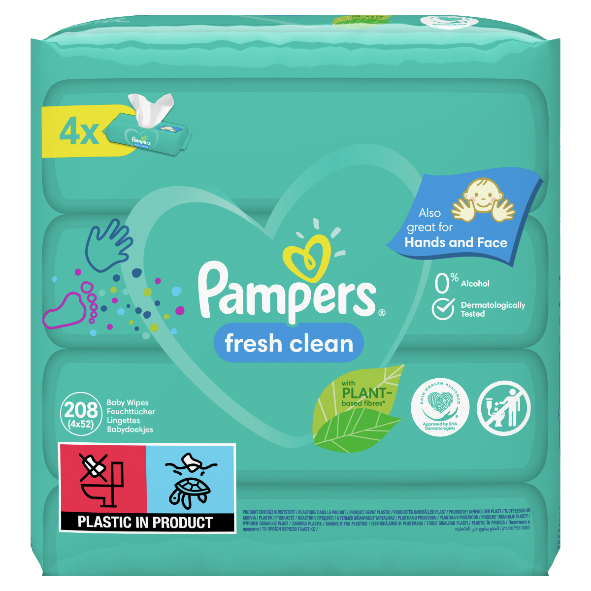 pampers nappies