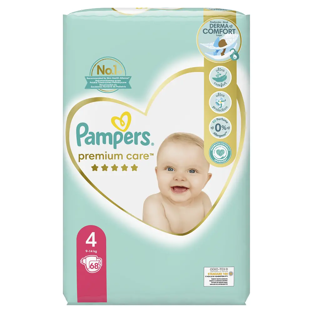 ktoś nosi 15 pieluchy pampers od 50 do