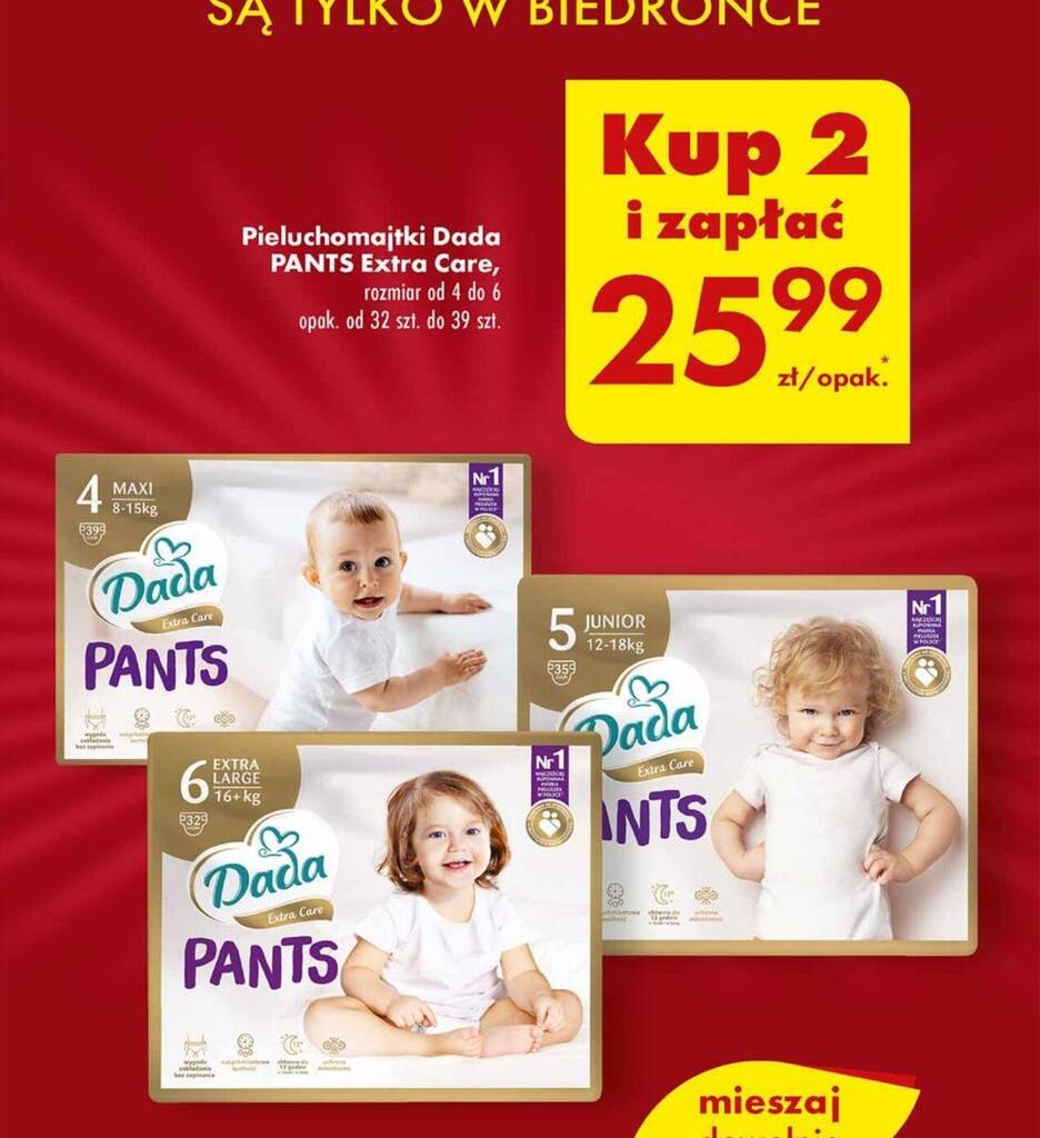 13 tygodniowy pampers