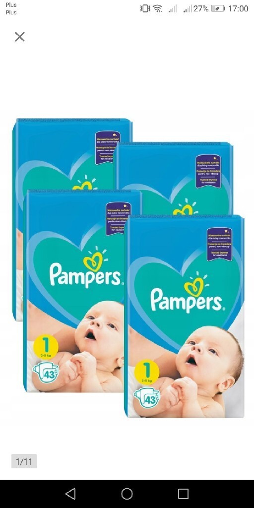 pampers jakie dla noworodka