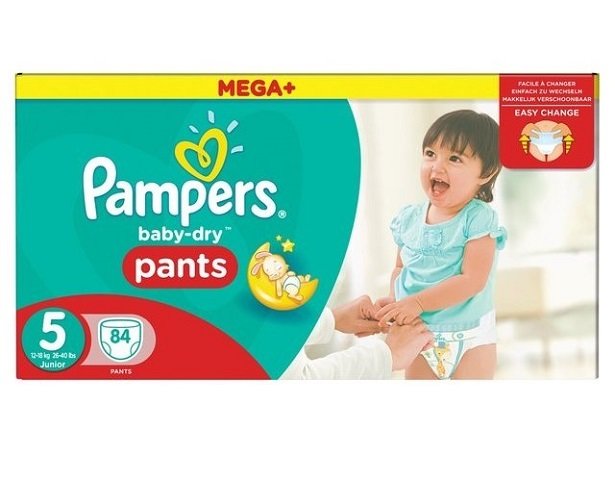 pampers zdropienie