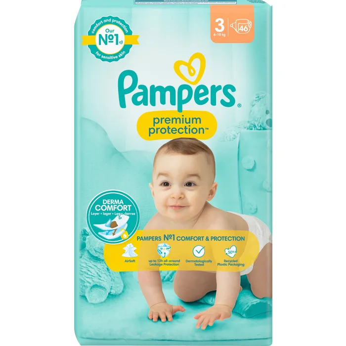 pieluszki pampers premium care 3 mega box 240 szt