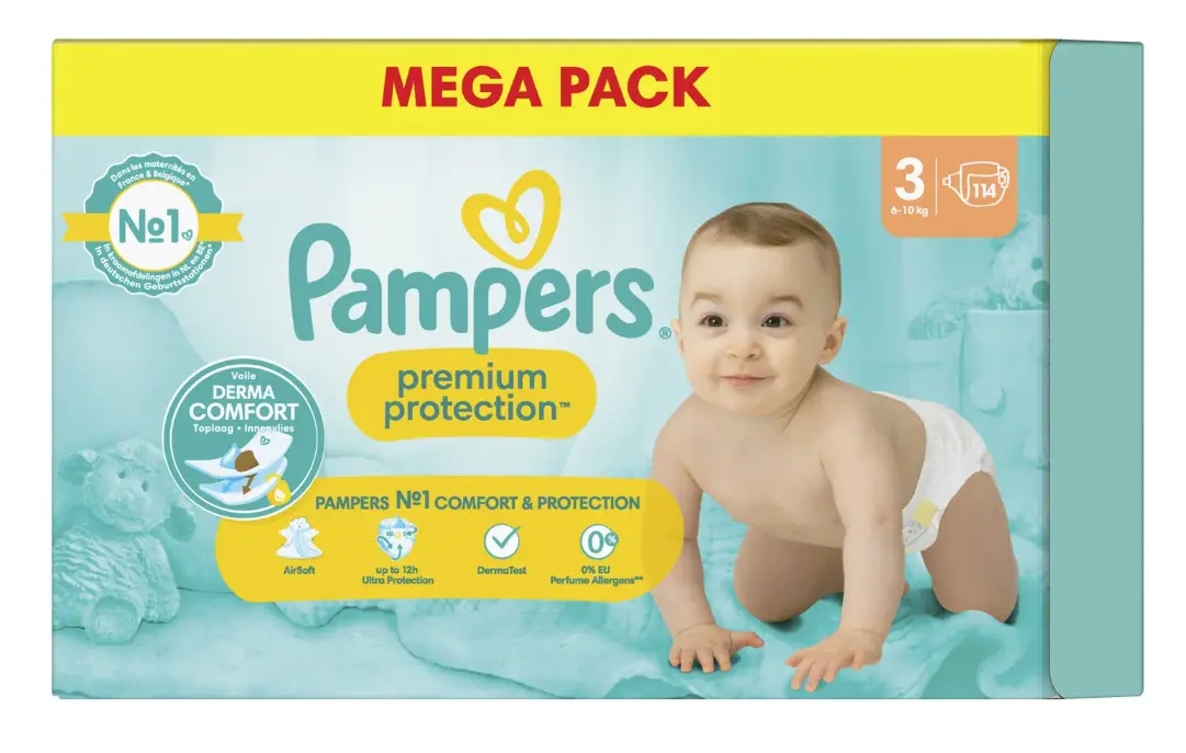 pampers premium care 2 nowe