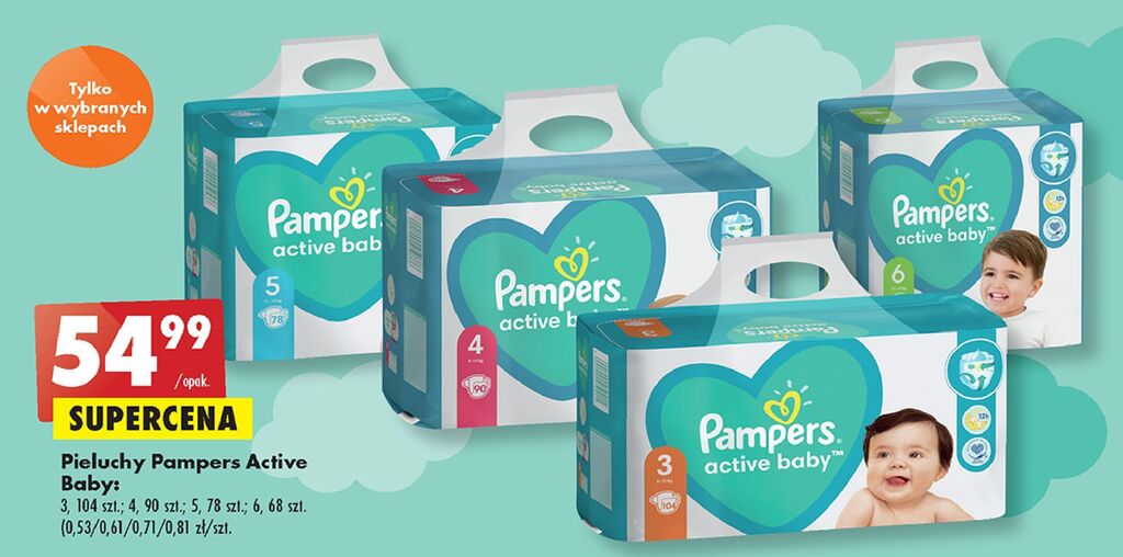 pampers baby active 3 wskaźnik wilgotności