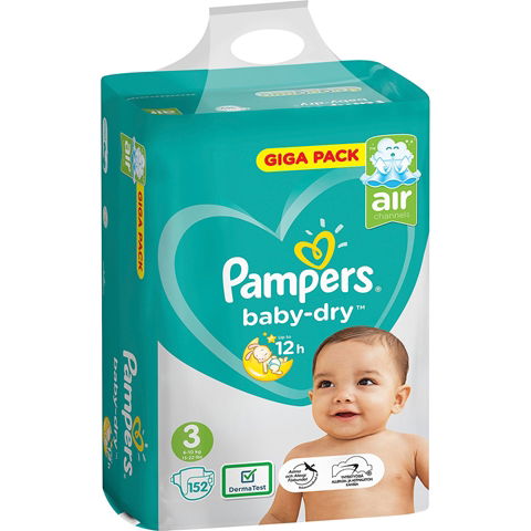 pampers activ baby dry 1