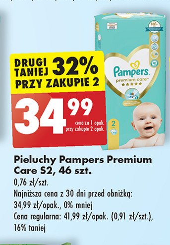 pampers 4 sztuk