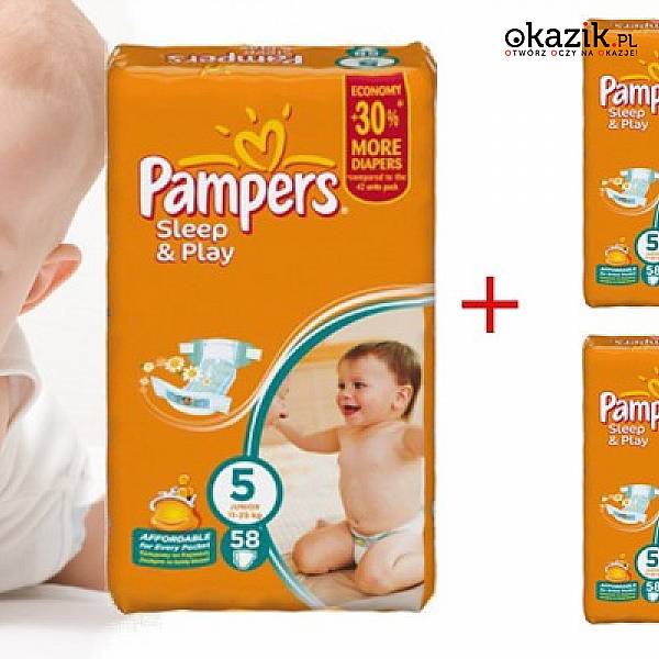 pieluchomajki pampers