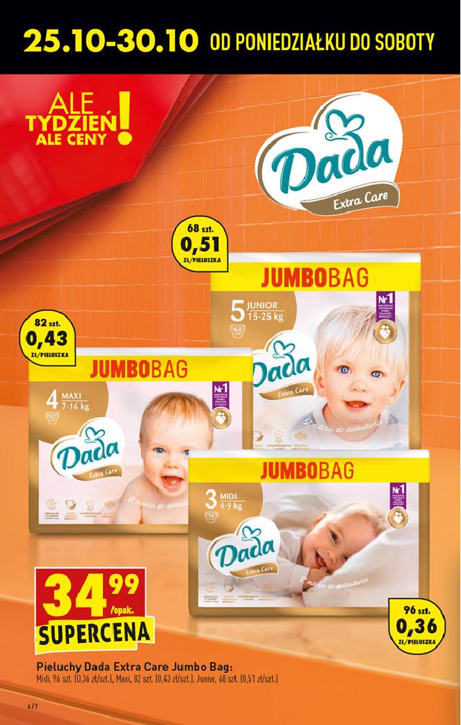 pampers biedronka pieluchy 20 sztuk