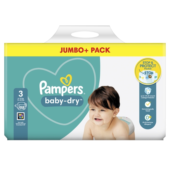 pampers 1 active dry