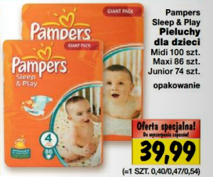 pierwsze pieluchy pampers