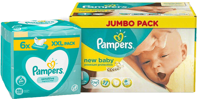 pampers zużyty