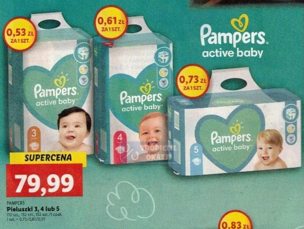 pampers sensitive chusteczki sroka