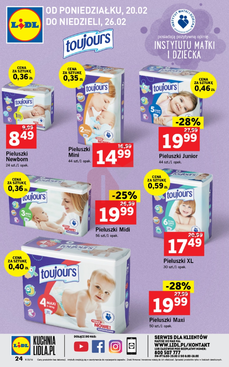 pampers pure chusteczki etesco