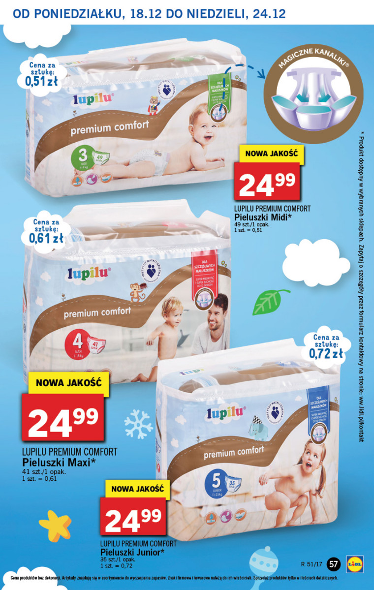 pieluchu pampers 500 tys paczek