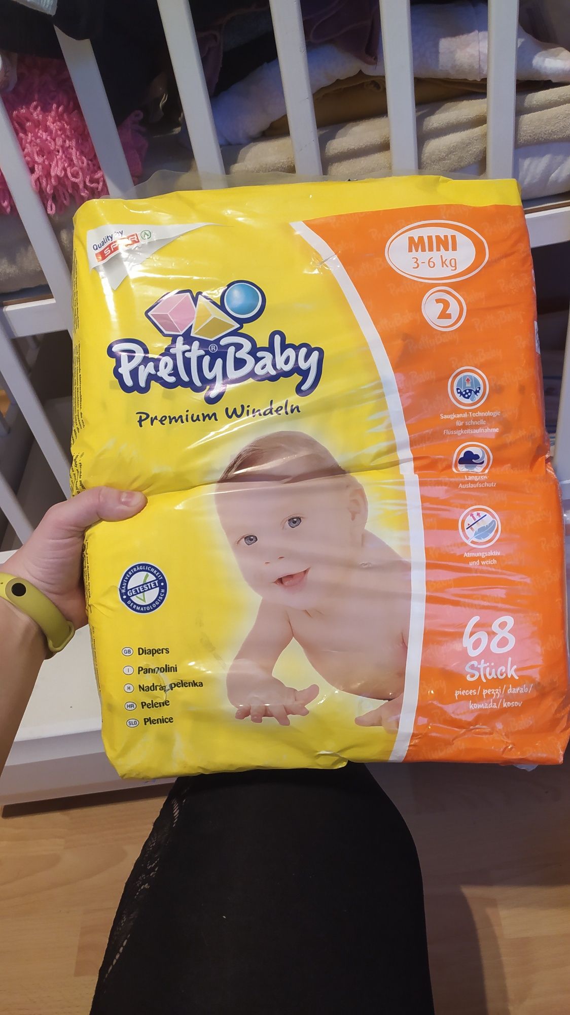 dwumiesięczne dziecko nie chce sikac w pampers