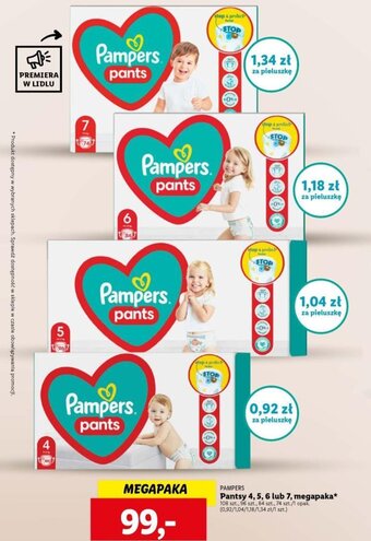 pampers 4 168 sztuk