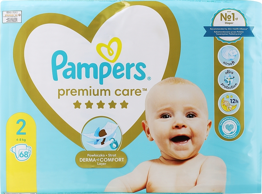 pampers opakowanie kiedys