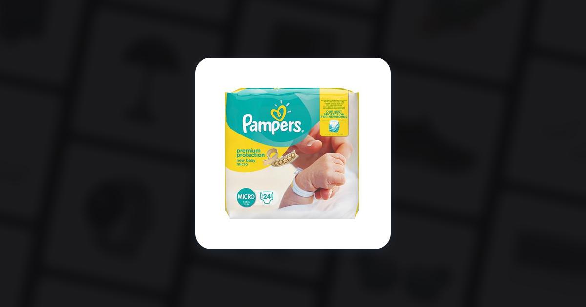 pampers newborn wyciecie na pepek