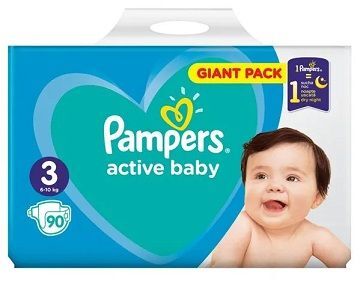 pampers active 3 ceneo