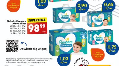 pieluchy pampers promocja