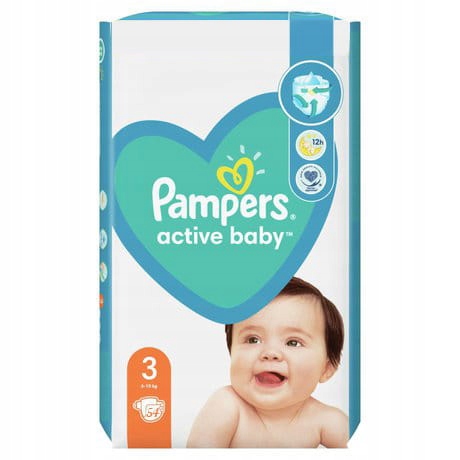 pampers rozmiar 3 nie ma zóltego paska