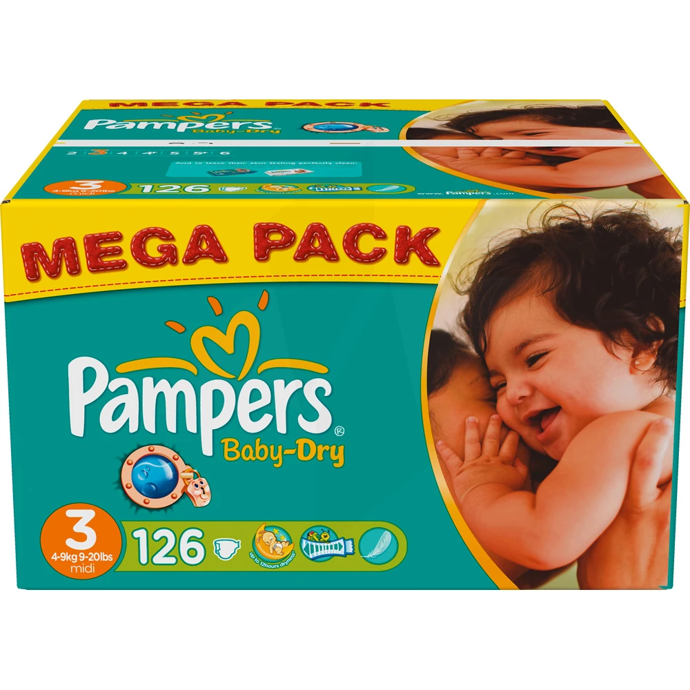 pampers 3 carrefour