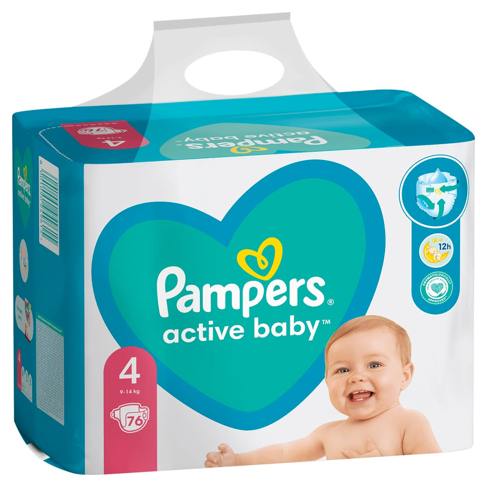 pieluszki pampers active baby-dry rosmann