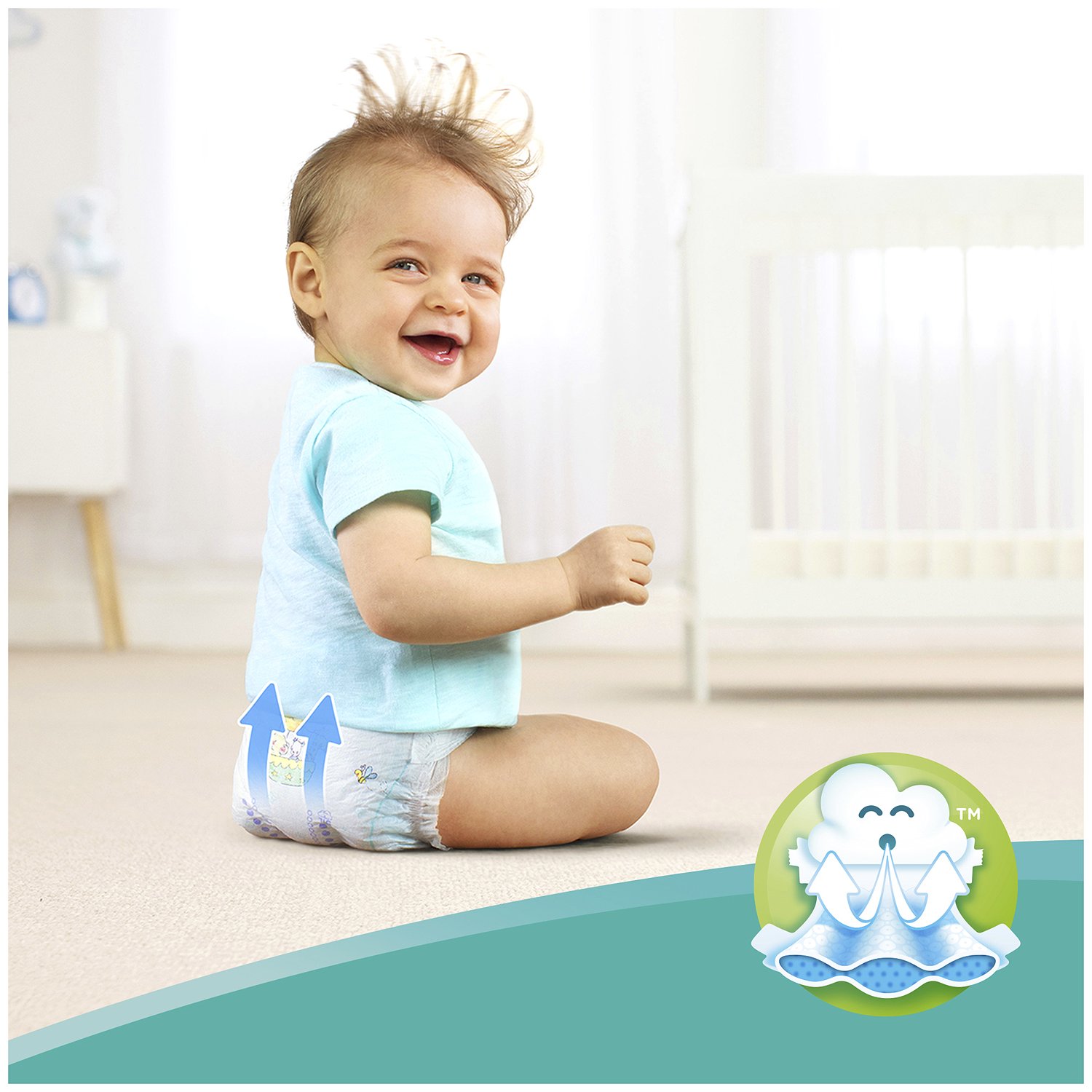 pampers 104 szt