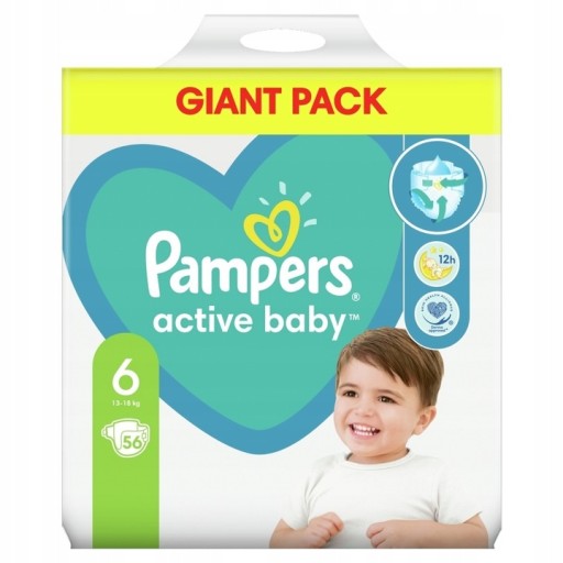 pampers active baby 4 ile kg