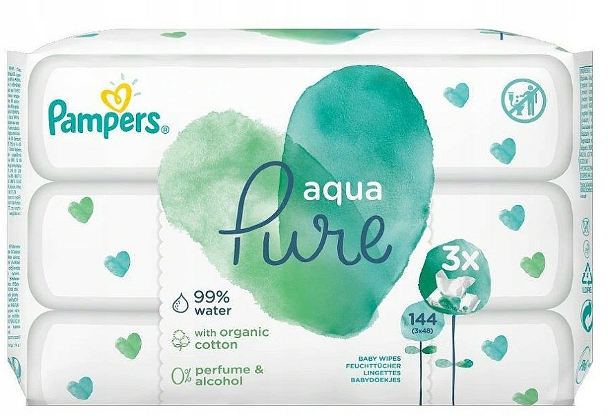 aqua pure pampers opinie