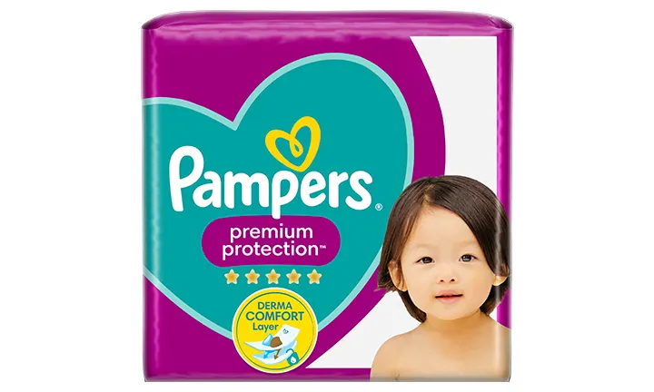 pampers dla dziewczynki