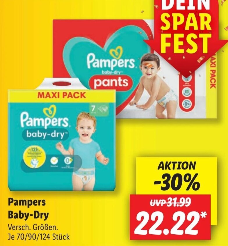 pieluchy pampers giant pack