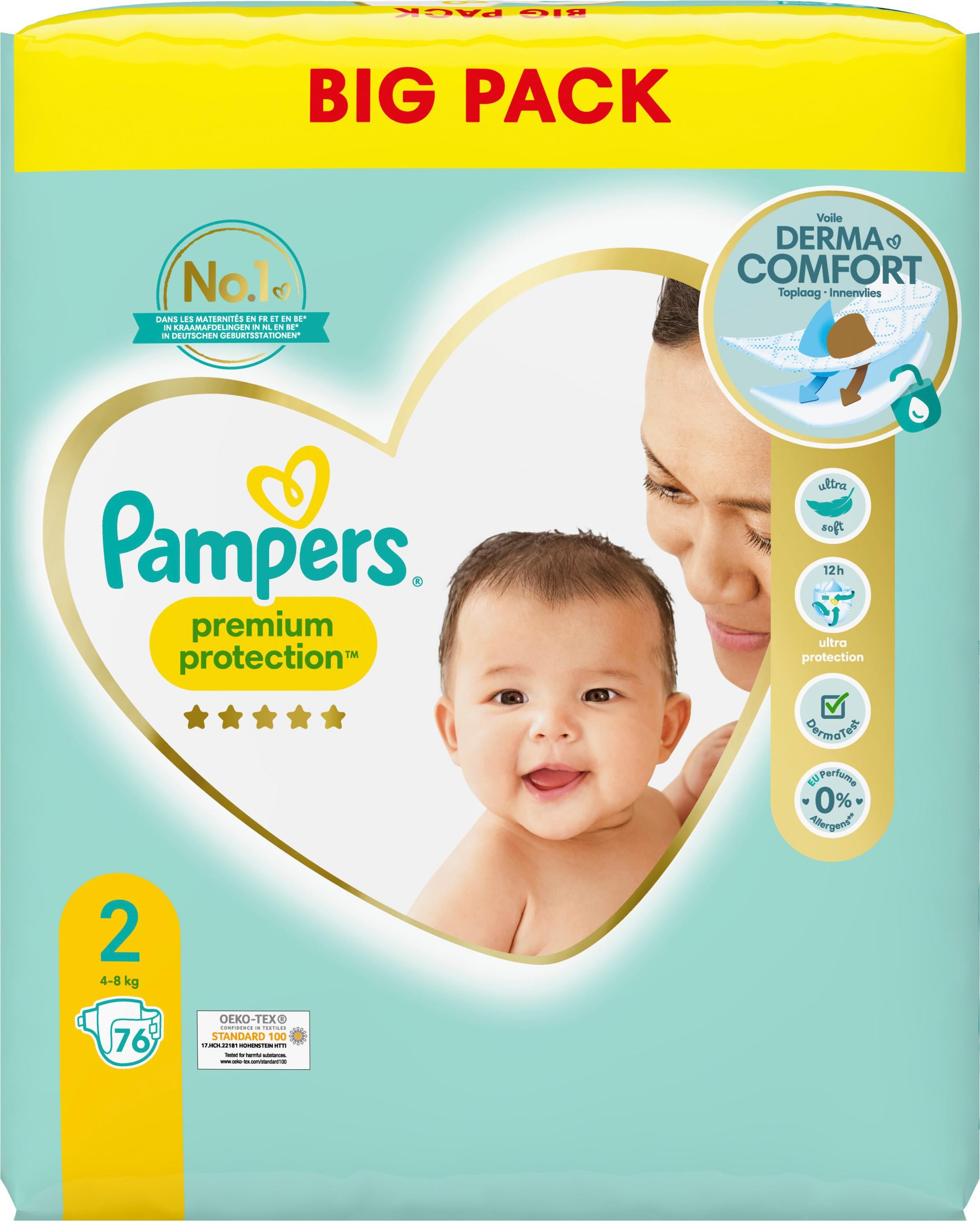 pieluchy pampers najwieksze