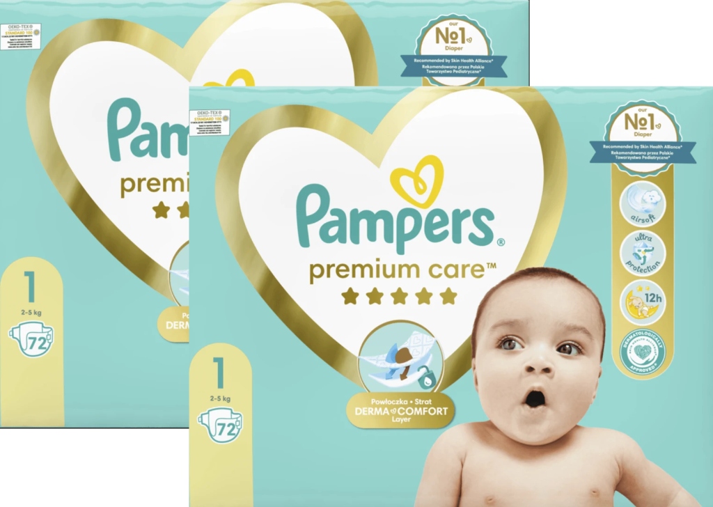 pieluchy firmy pampers gdzie najtaniej